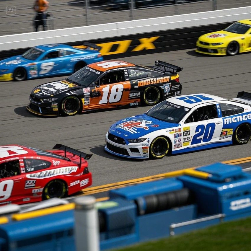 Strategi Balapan NASCAR: Slipstream, Pit Stop, dan Manuver Kunci